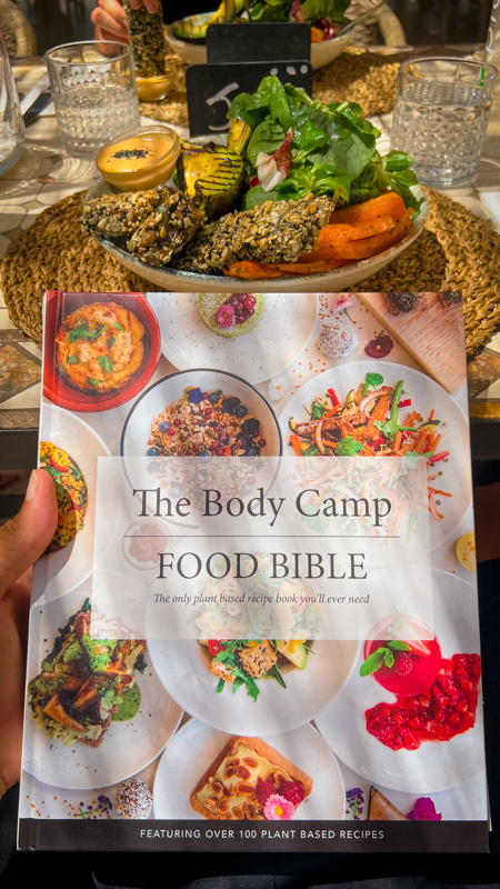 The Body Camp Food Bible is a must if you enjoy good food!