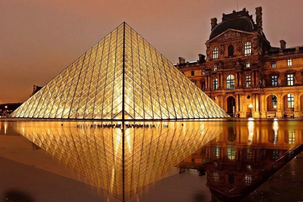 Louvre Museum, most beautiful cities in Europe